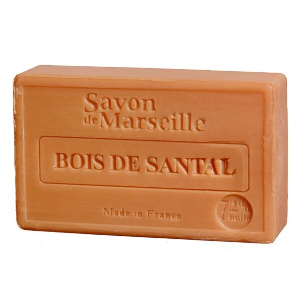 Natūralus Marselio muilas Santalas, Le Chatelard, 100 g