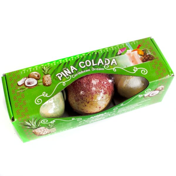 Vonios burbulų rinkinys Pina Colada, 360 g