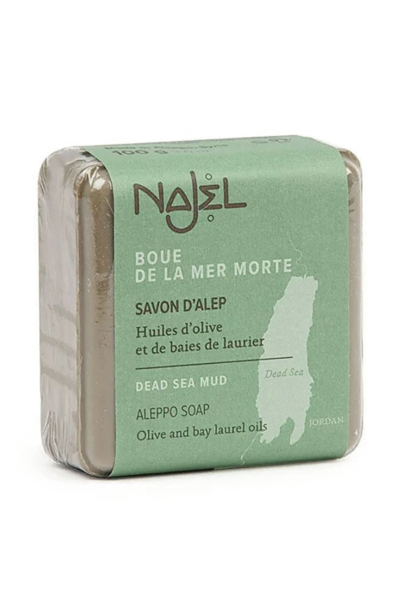 Tradicinis Aleppo muilas su Negyvosios jūros moliu, Najel, 100 g