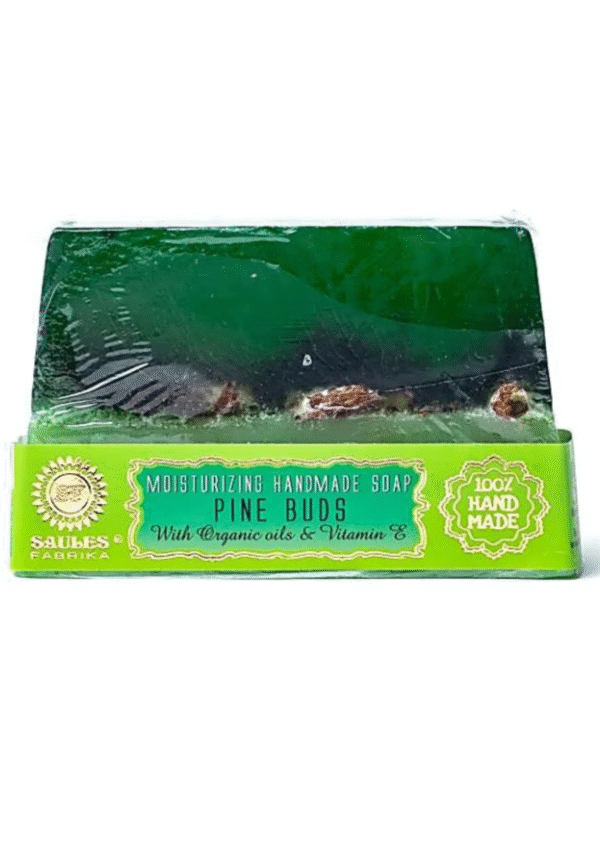 Rankų darbo muilas Pine buds, Saules Fabrika, 80 g