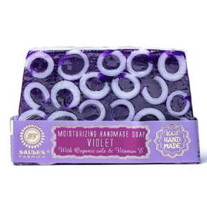 Rankų darbo muilas Violet, Saules Fabrika, 80 g