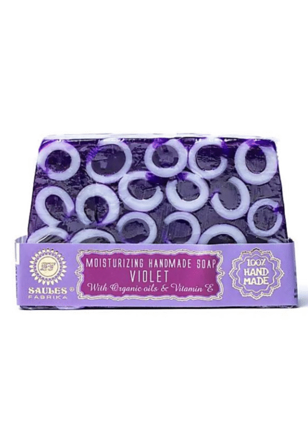 Rankų darbo muilas Violet, Saules Fabrika, 80 g