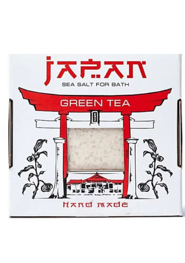Japoniško stiliaus vonios druska su žaliąja arbata - Green tea, 450 g