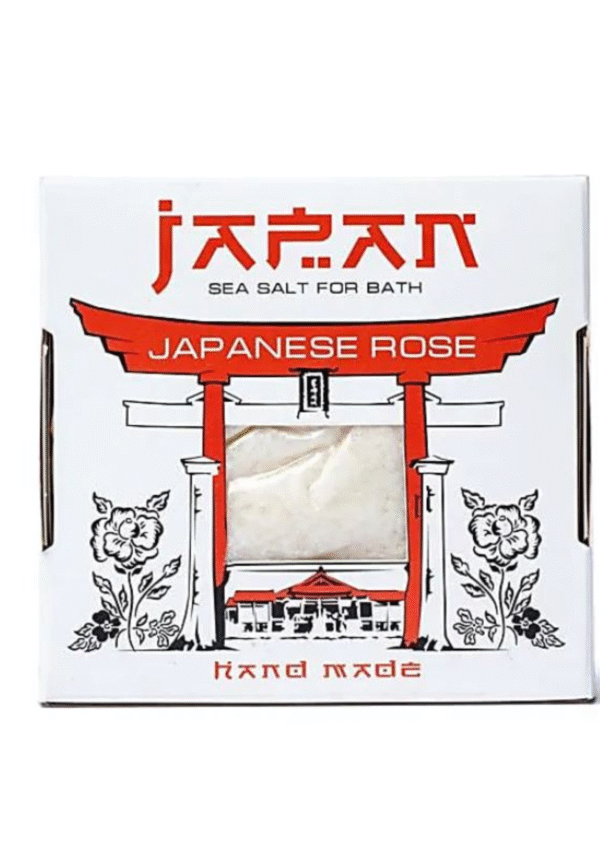 Japoniško stiliaus vonios druska su japoniška rože - Japanese rose, 450 g