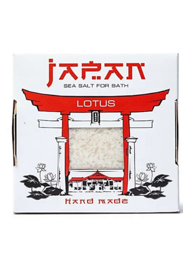 Japoniško stiliaus vonios druska su Lotosu - Japan Lotus, 450 g
