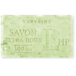 Natūralus Marselio muilas Verveine su Verbenų žiedlapiais, Lavanderaie de Haute Provence, 100 g