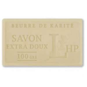 Natūralus Marselio muilas Beurre De Karite su Taukmedžių sviestu, Lavanderaie de Haute Provence, 100 g