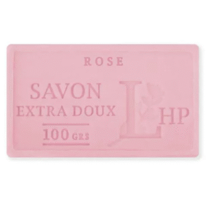 Natūralus Marselio muilas Rose - Rožės, Lavanderaie de Haute Provence, 100 g