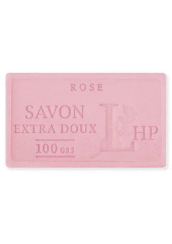 Natūralus Marselio muilas Rose - Rožės, Lavanderaie de Haute Provence, 100 g