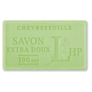 Natūralus Marselio muilas Chevrefeuille - Sausmedis, Lavanderaie de Haute Provence, 100 g