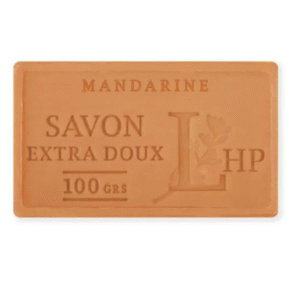 Natūralus Marselio muilas Mandarine - Mandarinai, Lavanderaie de Haute Provence, 100 g