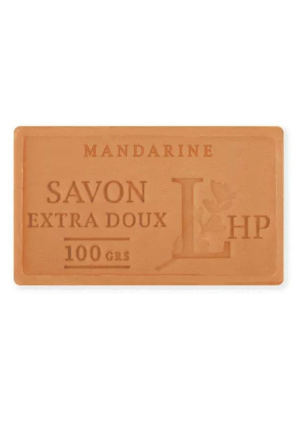 Natūralus Marselio muilas Mandarine - Mandarinai, Lavanderaie de Haute Provence, 100 g