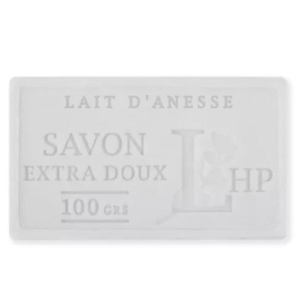 Natūralus Marselio muilas Lait D'Anesse su Asilės pienu, Lavanderaie de Haute Provence, 100 g